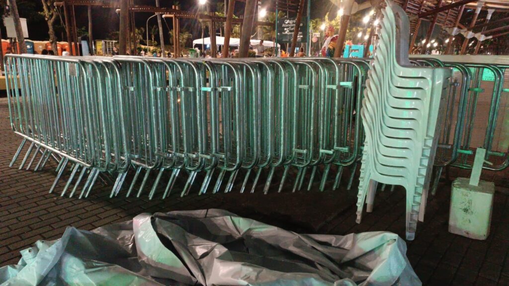 GRADIL PARA EVENTOS